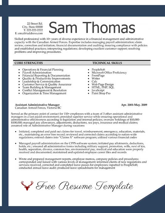 accounting resume examples