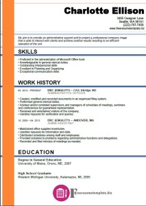 Admin Assistant Resume Template