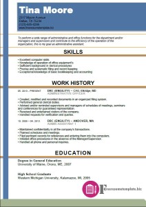 administrative assistant resume template