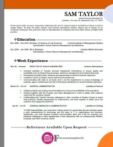 Free Resume Template 54